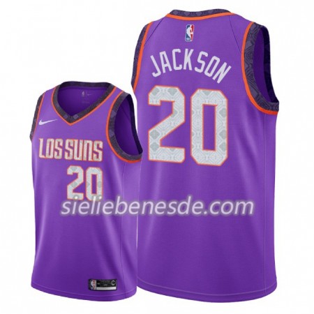 Herren NBA Phoenix Suns Trikot Josh Jackson 20 2018-19 Nike City Edition Lila Swingman